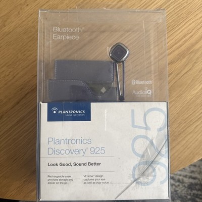 Plantronics Bluetooth Discovery 925 Blau Stereo Headset mit Ladestation