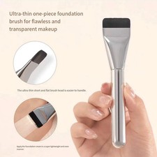 Ultra-Thin Flat-Head Foundation Brush for Makeup Mask Applicator Cosmetic Tool