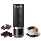Sounir Portable Espresso Maker Battery Heated for Travel Camping Office – Gray