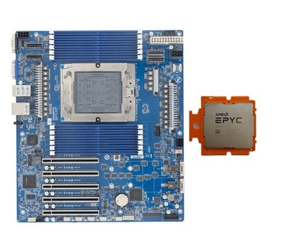 Gigabyte MZ23-SU0 +AMD EPYC 9845 QS 160 cores 2.0 up to 3.7ghz 3.25ghz CPU