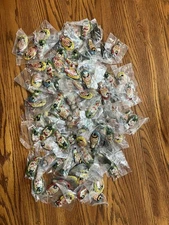 VINTAGE T. Cohn Character Faces Tin Clickers Clown Lot Of 110 Sealed 