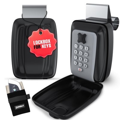 Secure Your Car Keys Safely - Superlit Window Lock Box with RFID Blocker