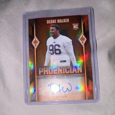2025 Panini Phoenix Deone Walker Bills Rookie Autograph #PHP-9