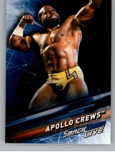 2019 Topps WWE Smackdown Live Wrestling Base Singles (Pick Your Cards)