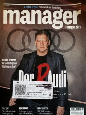 Manager Magazin - Ausgabe Juli 2025 - 07/2025
