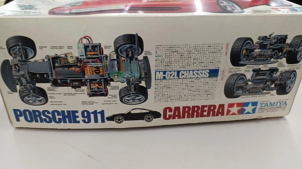 TAMIYA 1/10 Porsche 911 Carrera RC Car M-02L Kit modellino elettrico su strada - Immagine 3 di 4