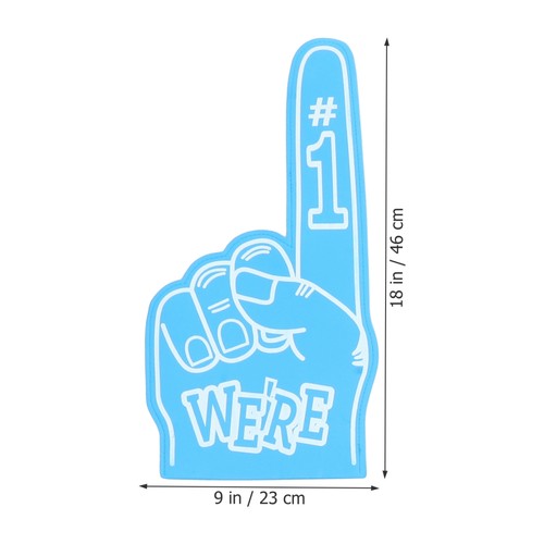 8Pcs Foam Finger Foam Hand Pompom Colorful Cheerleading Foam Hand for Sports - Picture 12 of 12