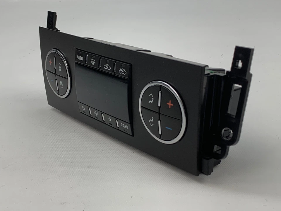 ✅ Unidad de control de clima de temperatura de aire acondicionado calentador de avalancha 2007-2011 25869945 OEM Foto 4 de 4