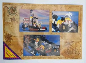 LEGO &reg; 6271 imperial flagship instructions pirates redcoats int. Shipp
