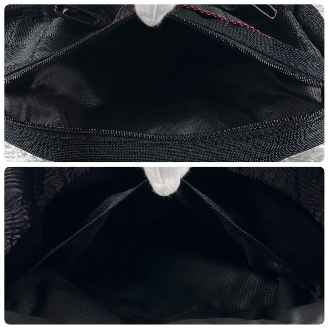 BRIEFING Simple Flap Backpack Black Ballistic Nyl… - image 8