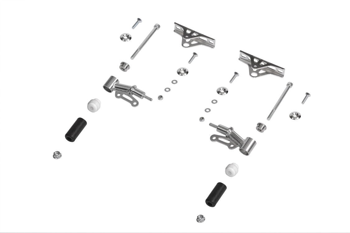 Go Kart Freeline Cadet Cik Plastic Rear Bumper Fixing Kit Karting