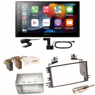 Pioneer SPH-DA360DAB Android Auto CarPlay Einbauset für Kia Sportage JE Rio JB