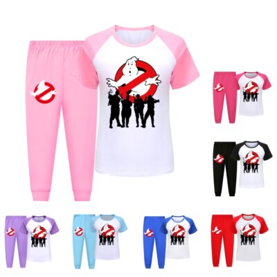 Pyjamas Sets Kids Ghostbuster Pajamas Kids Ghostbusters Cotton