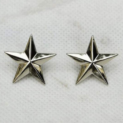 #ad WW2 Pair US Army One Star Brigadier General Rank Insignia Badges US $11.03
