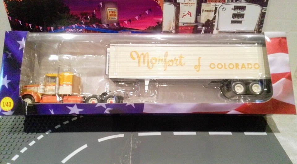 KENWORTH W925 (1970) Monfort, camión americano. ALTAYA, fundido a presión 1:43 nuevo sin abrir Foto 3 de 4