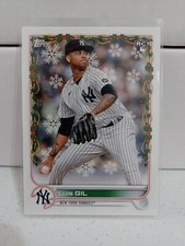 2022 Topps Holiday LUIS GIL ROOKIE Baseball Card HW9 NEW YORK YANKEES