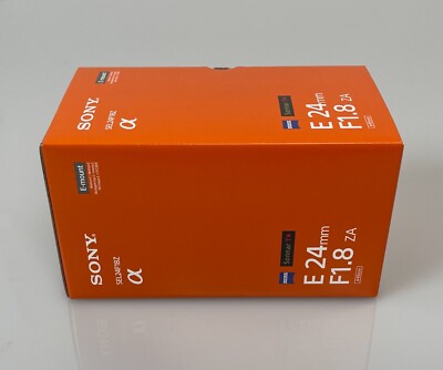 Sony Carl Zeiss Sonnar T SEL24F18Z 24mm F1.8 E ZA Objektiv NEU MwSt.