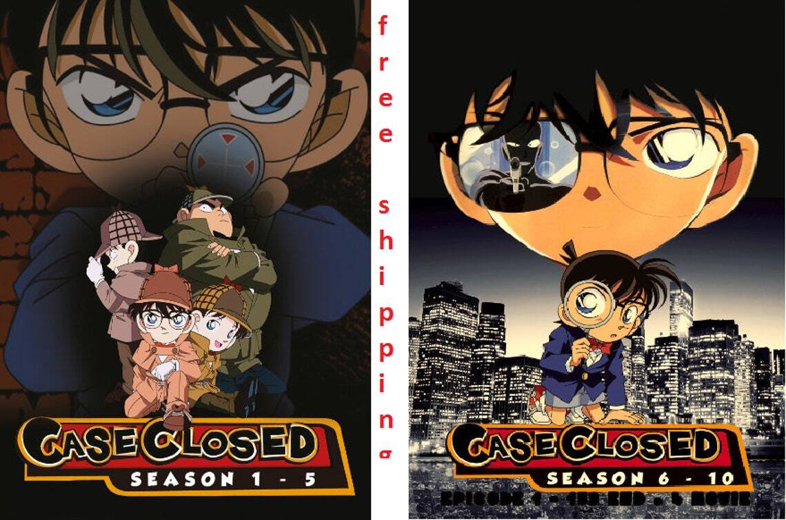 名探偵コナン シーズン1～5 DVDセット  英語 CASE CLOSED BG Anime DVD Detective Conan Case Closed Season 1-5 English Dub