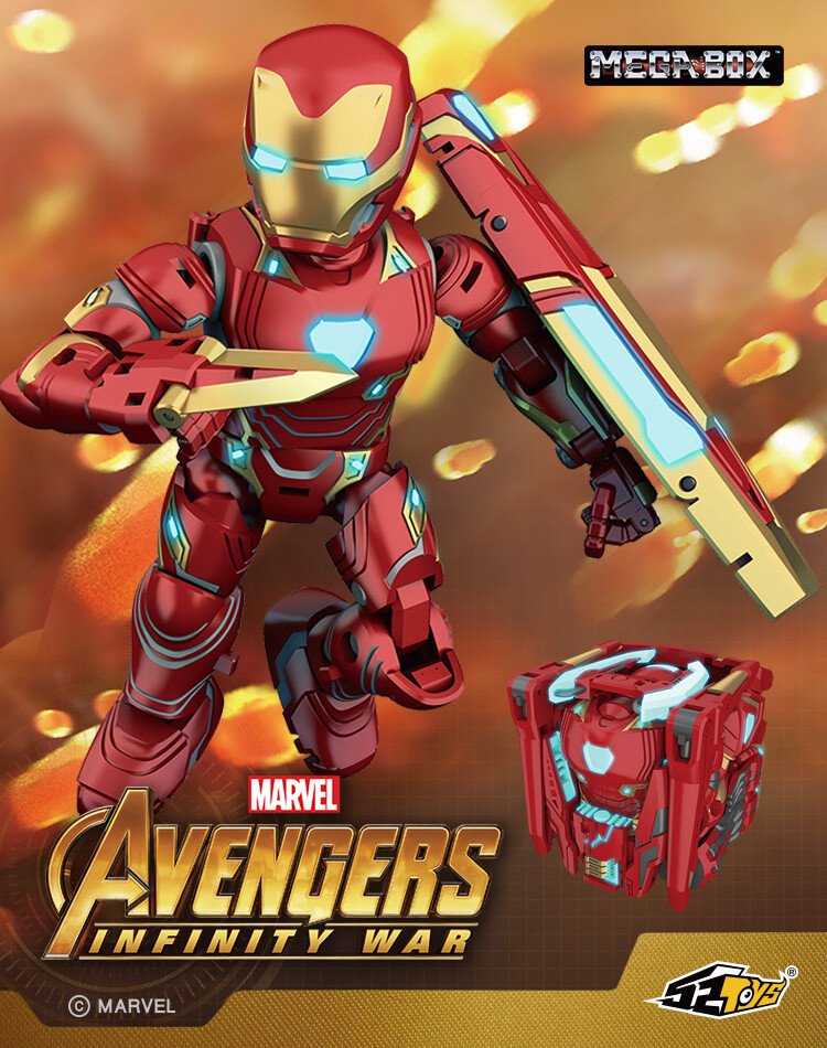 New 52Toys BEASTBOX The Avengers 4 MK50 IronMan Iron Man