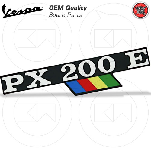 Striscia Led Moto SCUDETTO FREGIO STEMMA NASELLO PIAGGIO VESPA PX 150 E ARCOBALENO Nastro Adesivo Tessuto - Foto 7