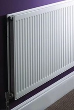 Quinn Round Top Radiator Double Panel 400mm X 400 mm - 400  Q22404RT