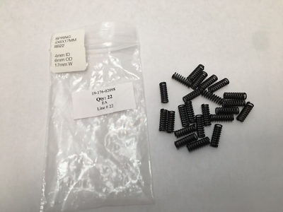 #ad 22 pcs 4x6x17mm Pressure Compression Springs 4 mm ID 6 mm OD 17 mm L $12.55