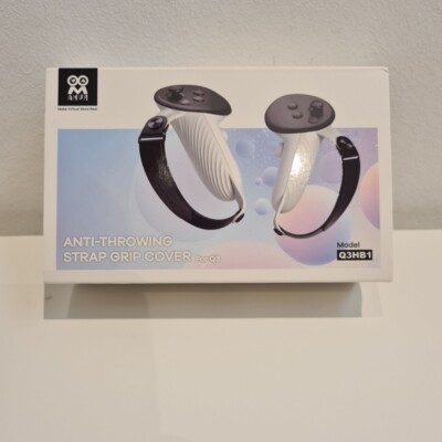 AMVR Controller-Griff Kompatibel mit Meta/Oculus Quest 3S/Quest 3, NUR RECHTS! 
