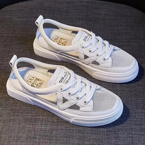 Sandalias Nuevas Sandalias Boca de Pez Metal Decorativas Transparentes Mujer Zapatos Grandes - Imagen 2 de 15