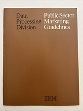 IBM data processing division public sector ma...
