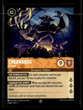 Disney Lorcana Into the Inklands Chernabog Evildoer Non Foil 3/204