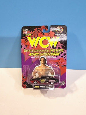 Vintage 1998 WCW Nitro-Street Rods Chris Benoit Road Wild