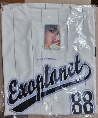 EXO EXIST Cream Soda POP-UP OFFICIAL MD GOODS BASEBALL UNIFORM VER