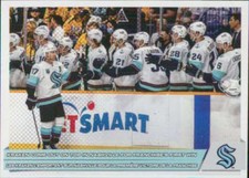 2022-23 Topps NHL Sticker Collection #410 Team Highlight Seattle Kraken