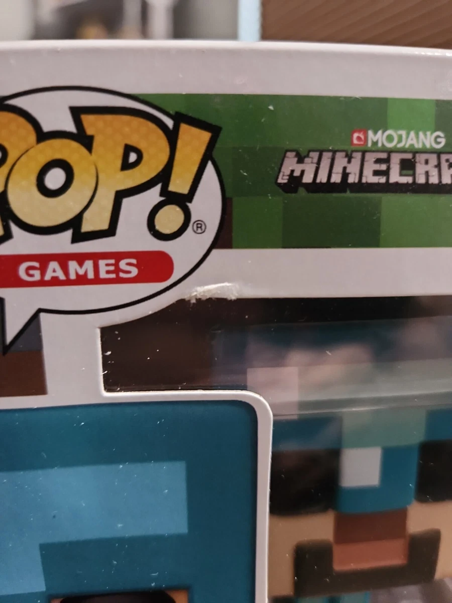 Funko POP! Games: Minecraft - Steve in Diamond Armor Exclusive