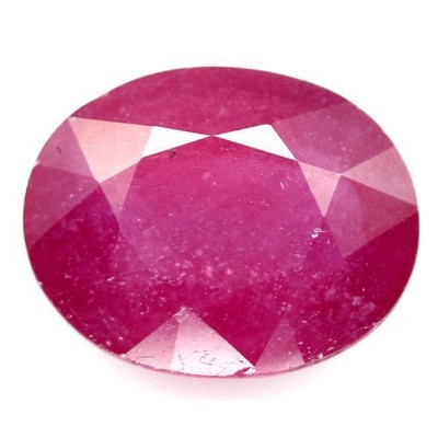SHOLA Echt 4,76 Ct Natürlicher Rot Rosa Rubin aus Madagaskar, Ruby