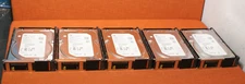 Lot of 5 Seagate ST4000NM0025 3.5'' HDD 4TB SAS 7.2K Enterprise Capacity