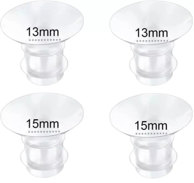 4PC Flange Inserts 13 mm & 15mm for Elvie Electric Wearable Breast PumpNEW