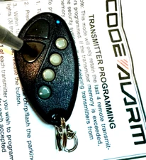 keyless entry remote control FCC ID ELVATDB Code Alarm PROTX6 car key FOB start