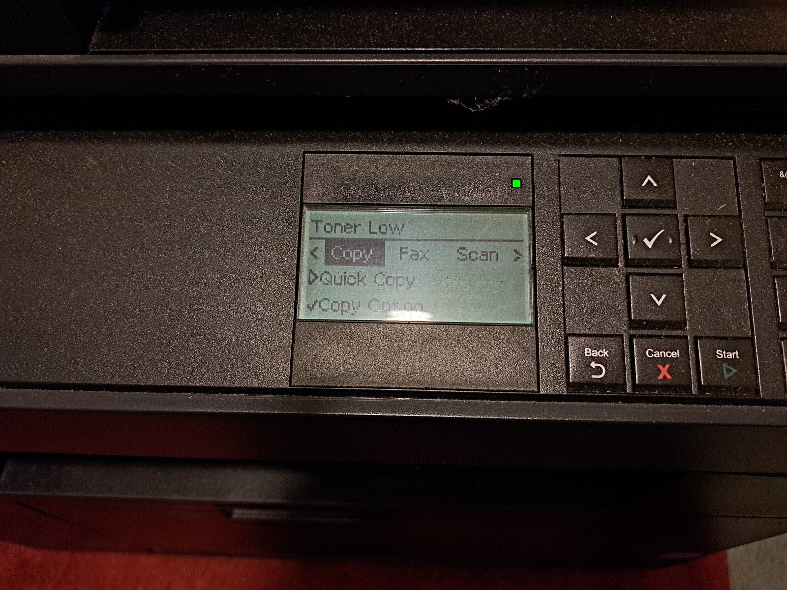 Dell 2335DN AllInOne Multifunctional Laser Printer . LOW TONER