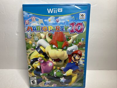 Wii U Mario Party 10 Game Brand New Factory Sealed NM+ Nintendo Nice!