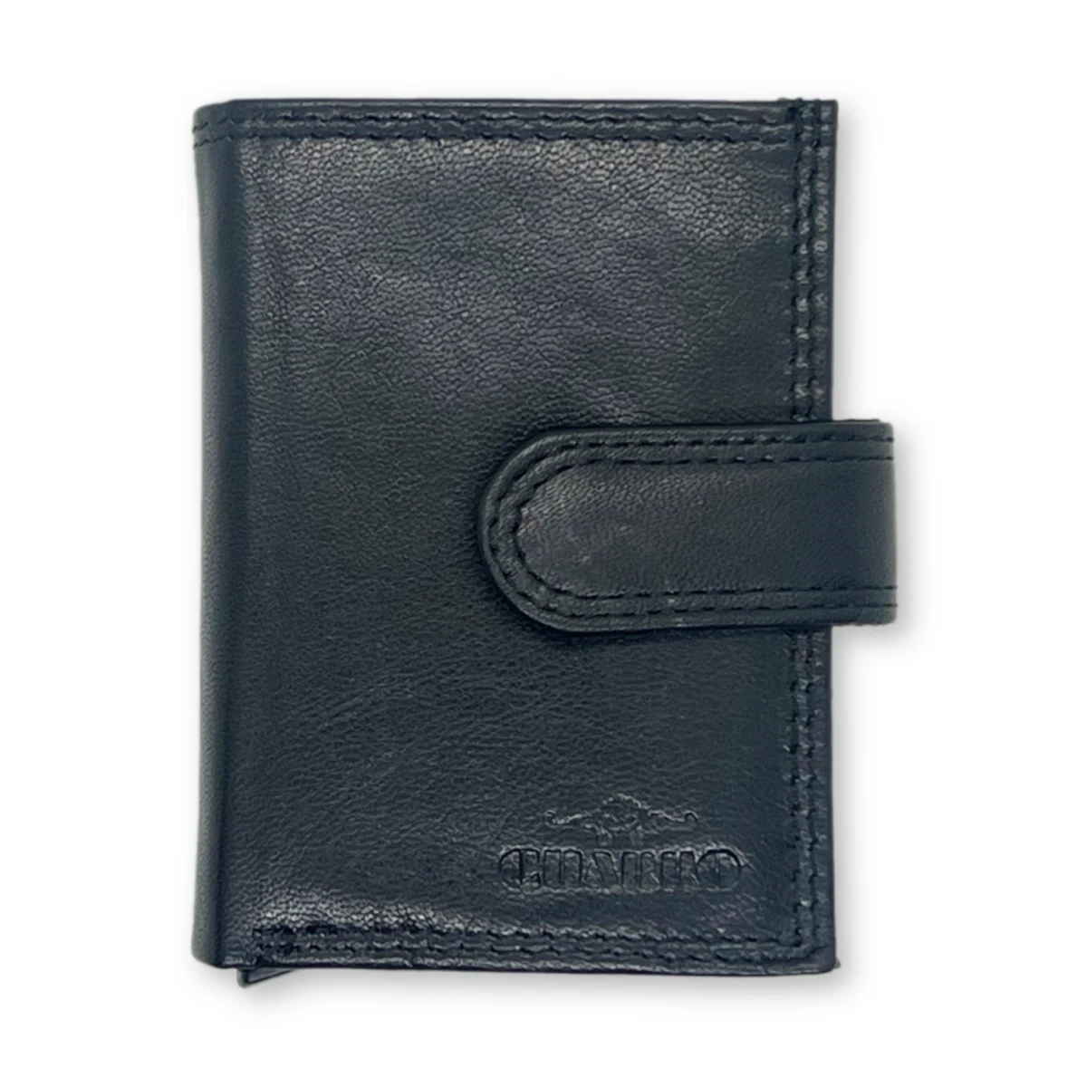 Portafoglio in pelle uomo yyCOVERI porta carte ribaltina banconote portamonete e