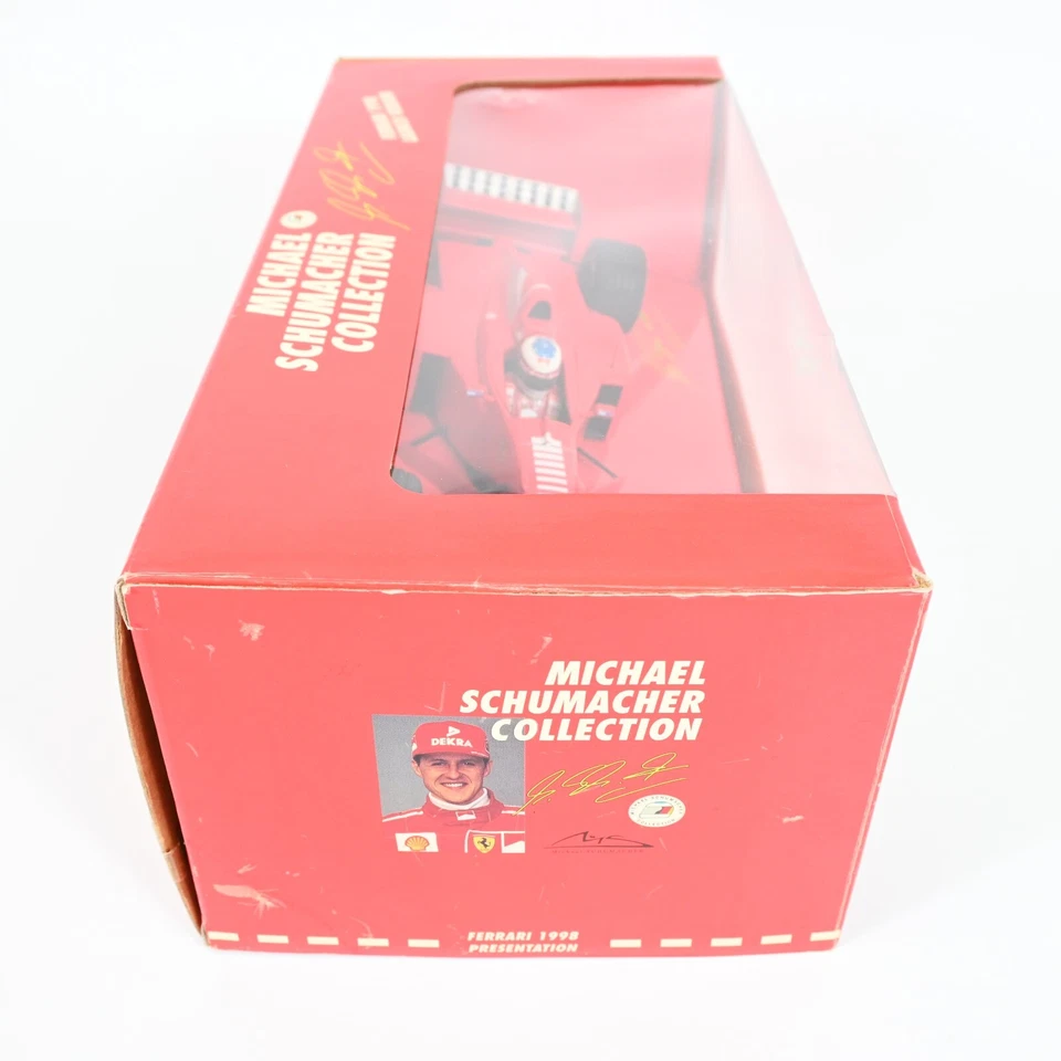 Minichamps 1/18 Ferrari F1 M. Schumacher 1998 Launch Version Diecast Model Car - Image 4 of 4