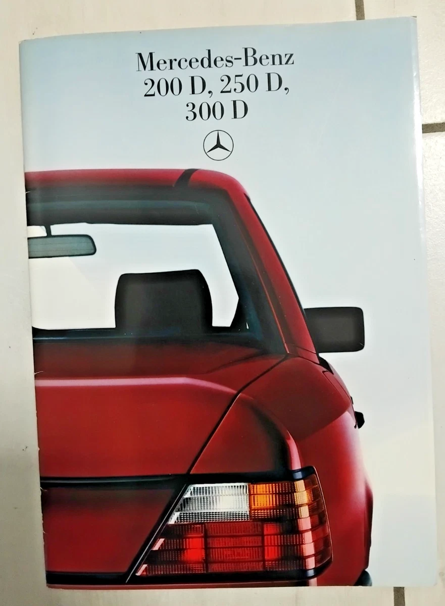 Brochure Mercedes 123 BENZINA Originale Mercedes W123 Brochure Di Vendita Auto D'epoca Mercedes W 123 Cartella Auto Video SPEDIZIONE GRATUITA - Italia - Foto 8