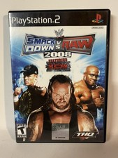 WWE Smackdown vs. Raw 2008 Sony PlayStation 2 PS2, 2007 