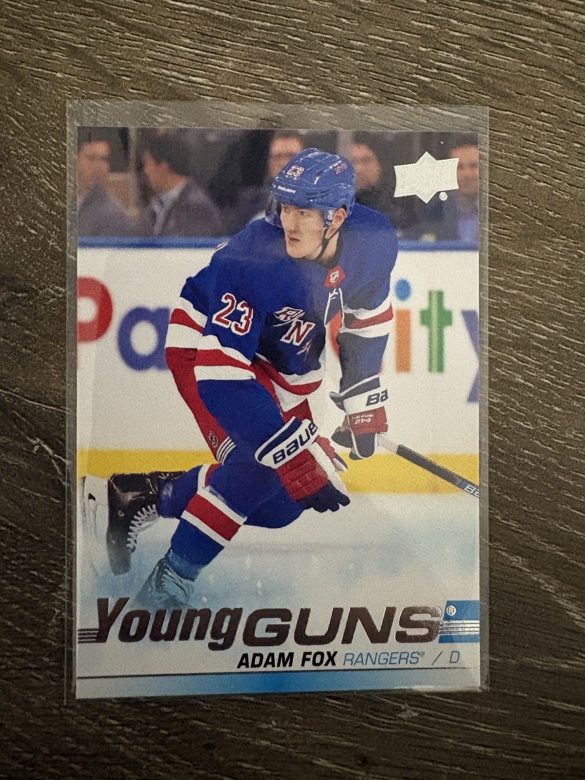 2019-20 Upper Deck - Young Guns Adam Fox #228 (RC)