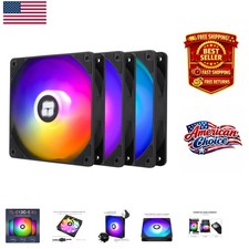 120mm High-Performance ARGB Fan with S-FDB Bearing for Quiet Operation