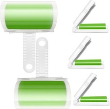 Reusable Washable Lint Roller 5 Pack, Sticky Mini and Medium Size