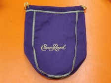 ⭐️⭐️⭐️⭐️⭐️ 1 Liter Crown Royal Original Purple Drawstring Bag Pouch