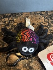 Halloween Spider Purse Charm Clip Backpack KeyChain Plush Mini American Greeting