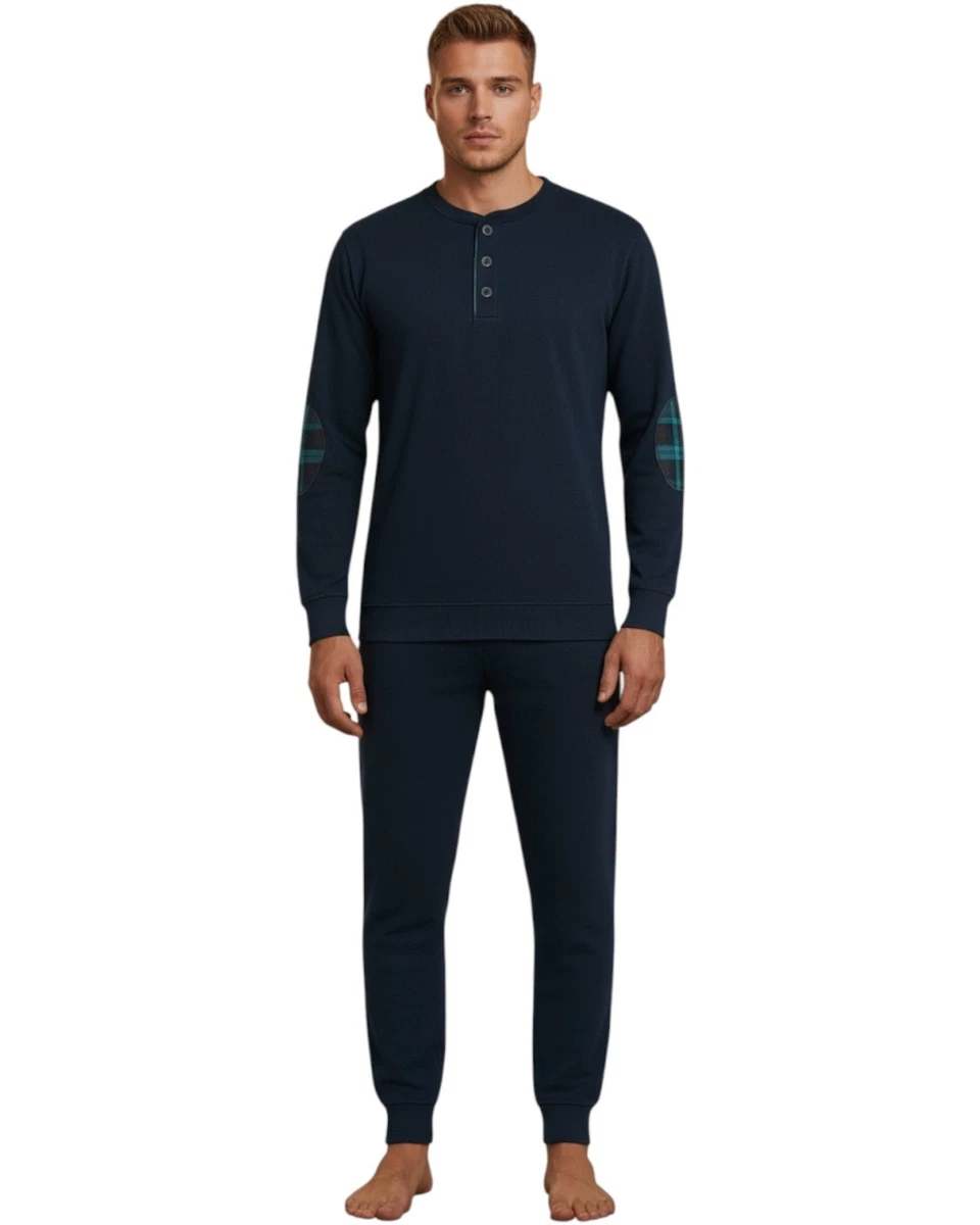 Pigiama BipBip Uomo Cardigan In Fresco Cotone: Stile Raffinato E Comfort